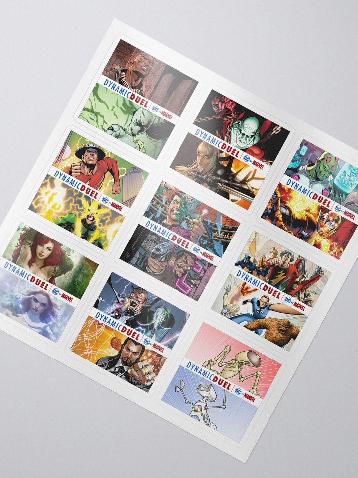 Dynamic Duel Episode Cover Stickers - Series 11 product image (2)