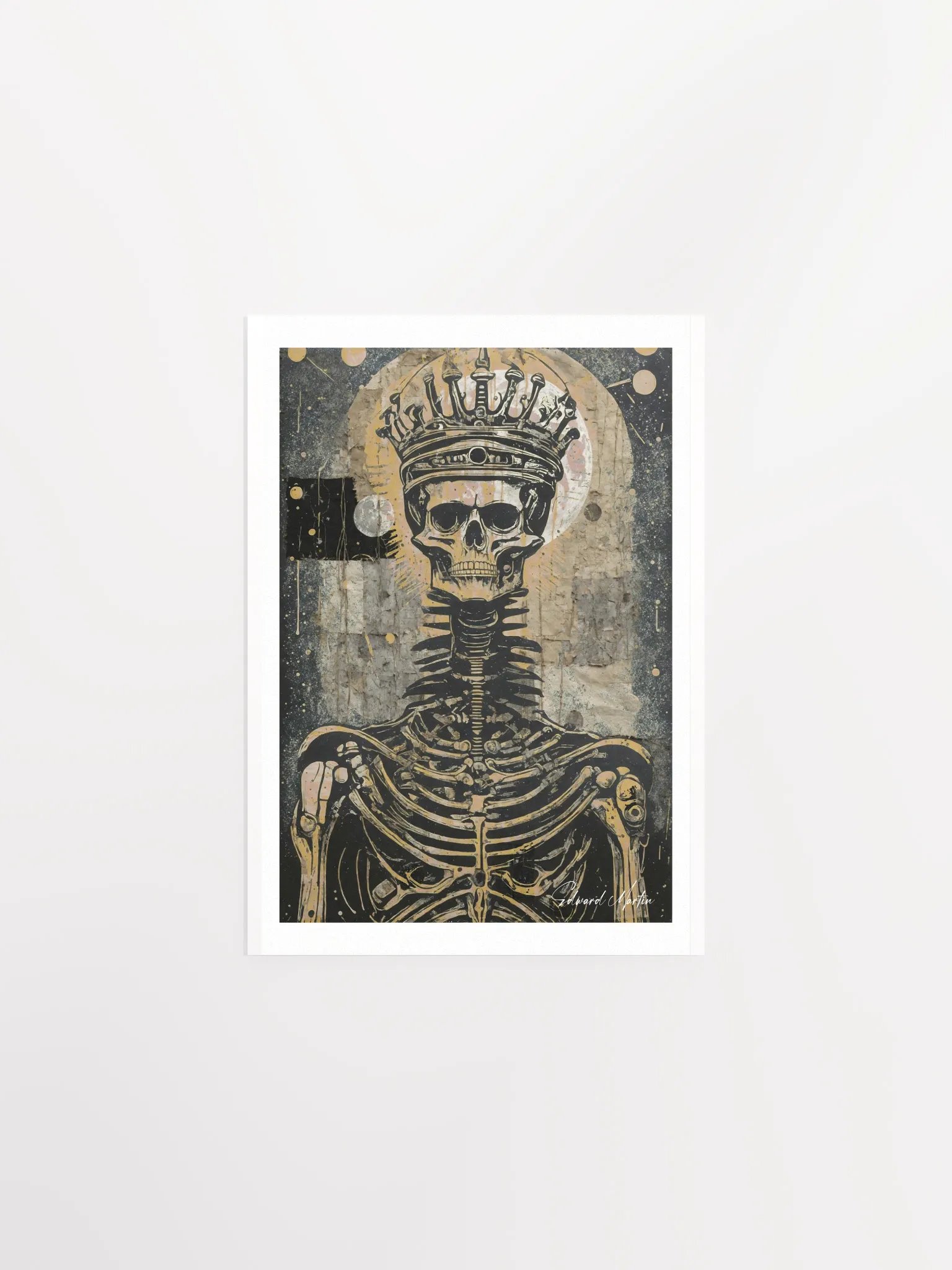 Celestial Crown Skeleton Poster product image (2)