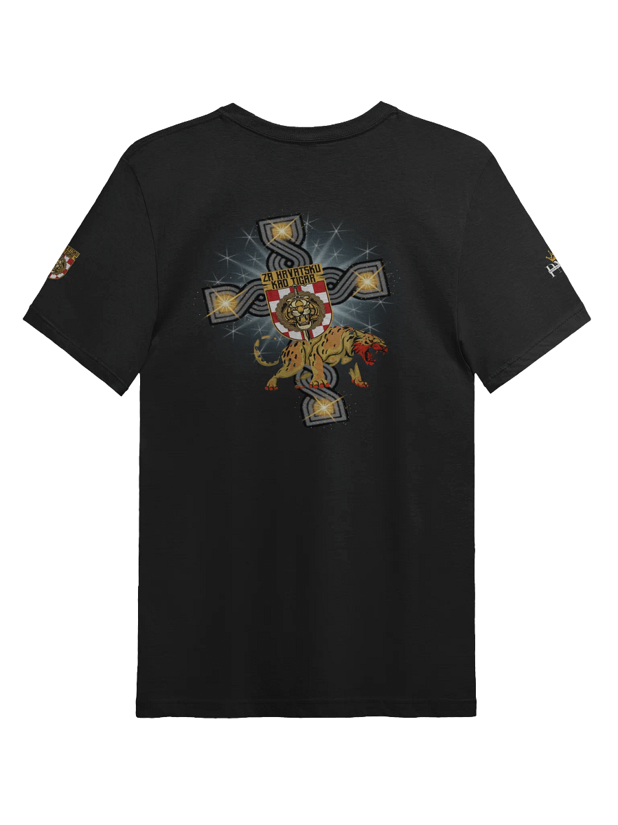 Za Hrvatsku Kao Tigar Patriotic Tee product image (4)