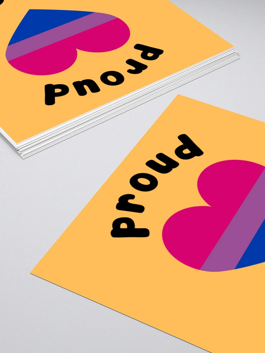 Proud Biped Sticker - Bi product image (4)