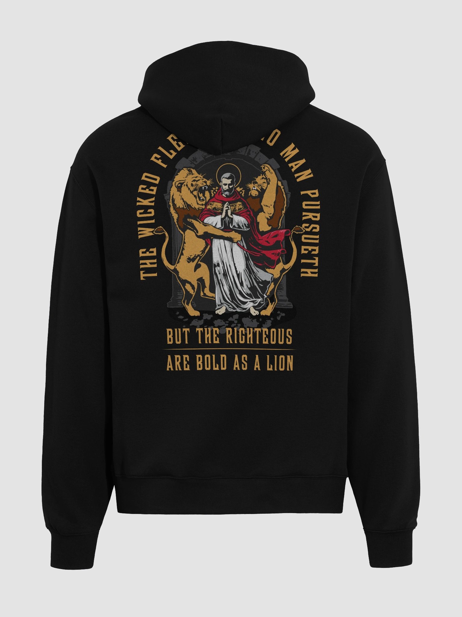 The rigtheous are BOLD as a LION Oversized Hoodie product image (1)