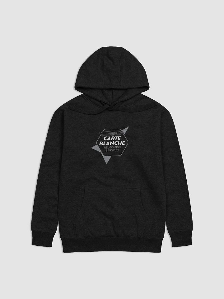 Carte Blanche Relocation Services Hoodie (Black w/Big Logo) product image (1)