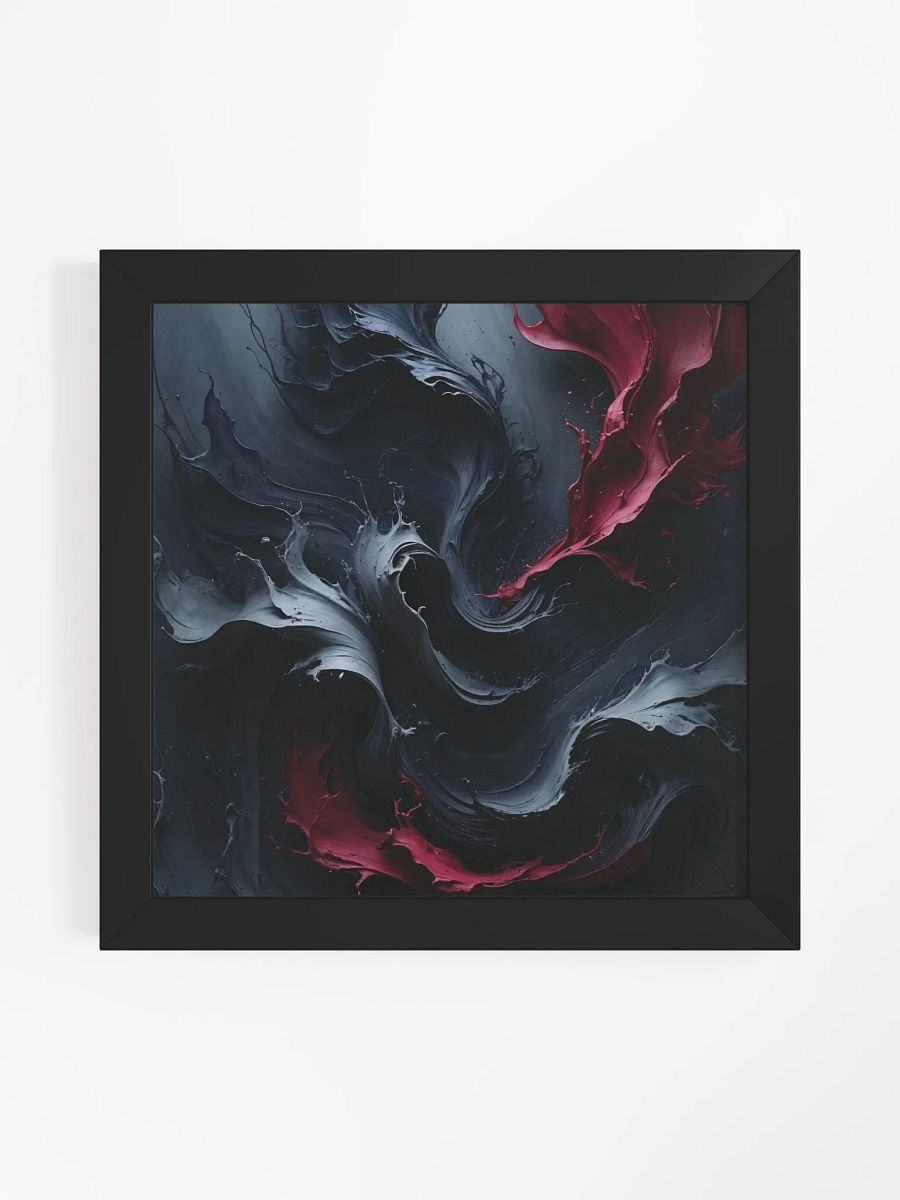 Fluid Fusion Abstract Framed Print product image (26)