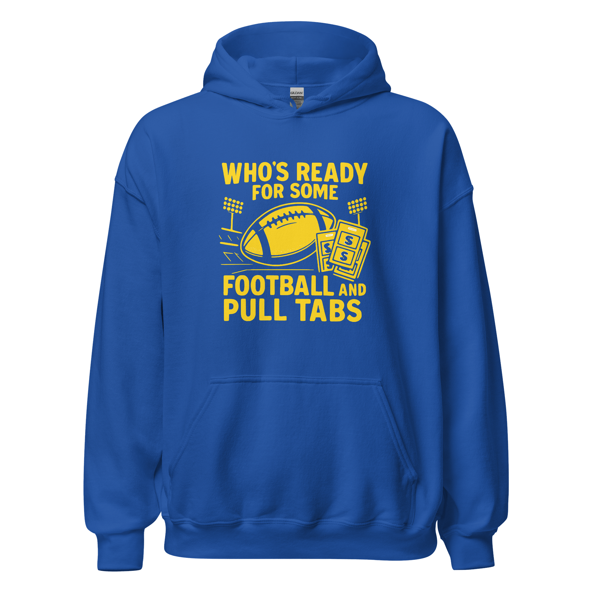 Are You Ready for Some Pull Tabs & Football Hoodie Sweatshirt product image (1)