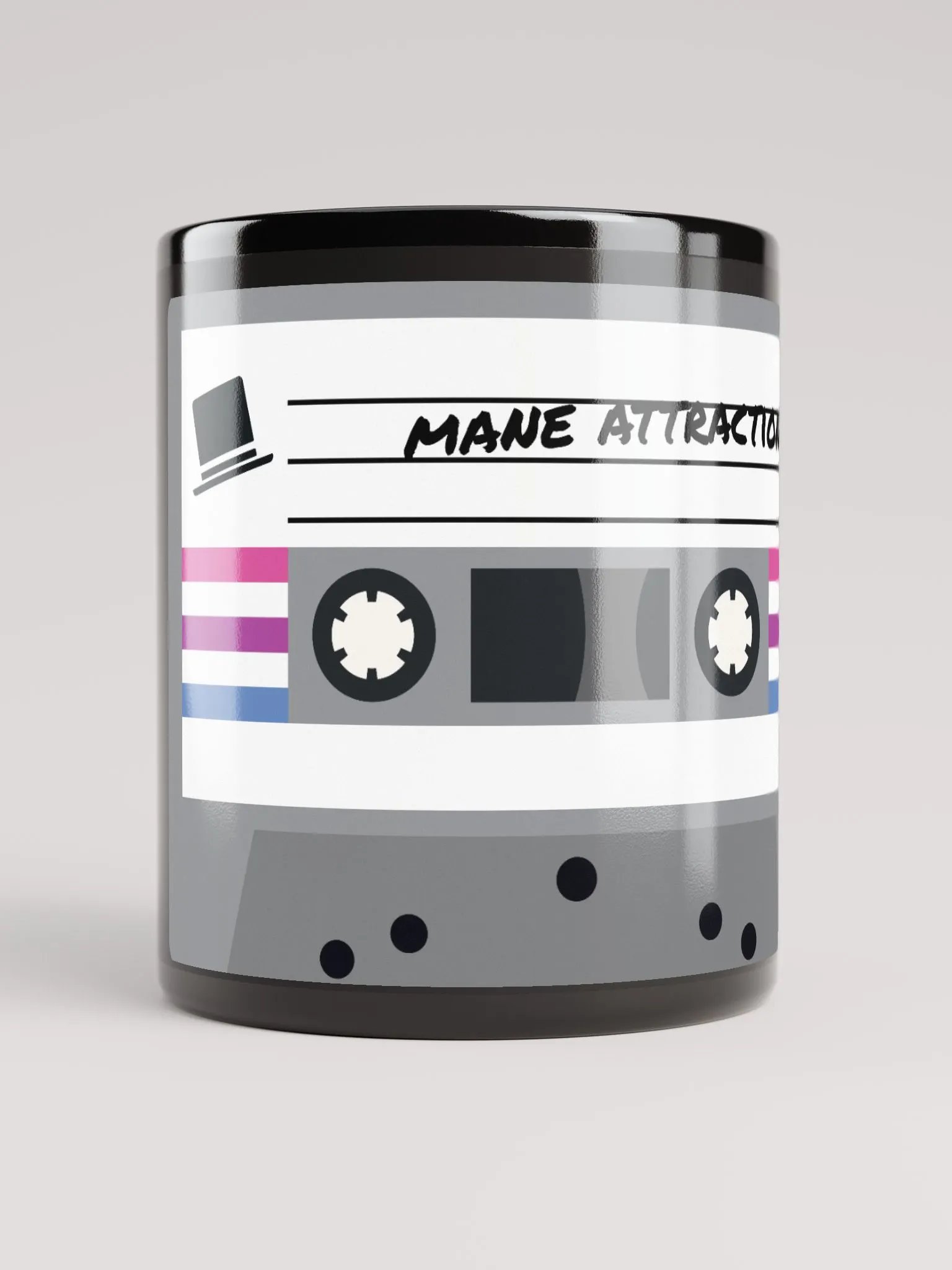 MA Cassette Glossy Black Mug product image (5)