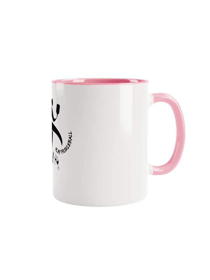 Smash and Wine, Play Pickleball Mugz Ceramic with Color Inside Mug product image (11)