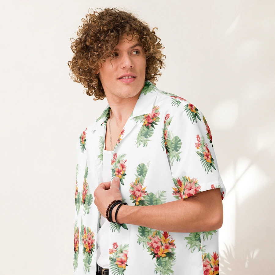 Hawaiian Style Shirt, Tropical Florals product image (3)