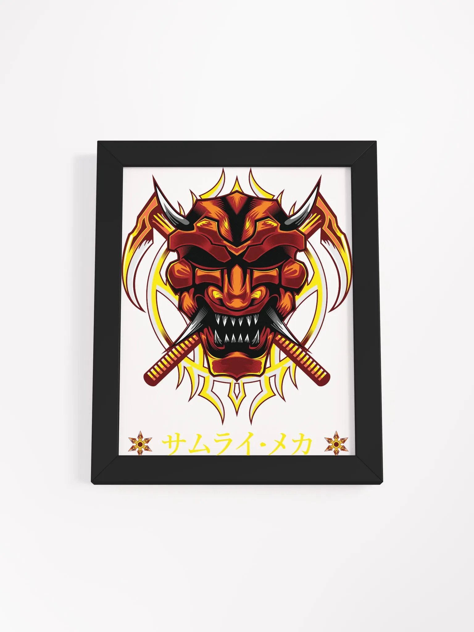 Mystery in Black: Framed Matte Poster product image (3)