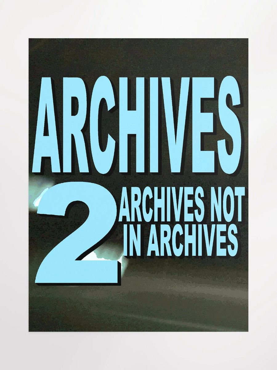 Archives 2: Poster Not in Poster product image (1)