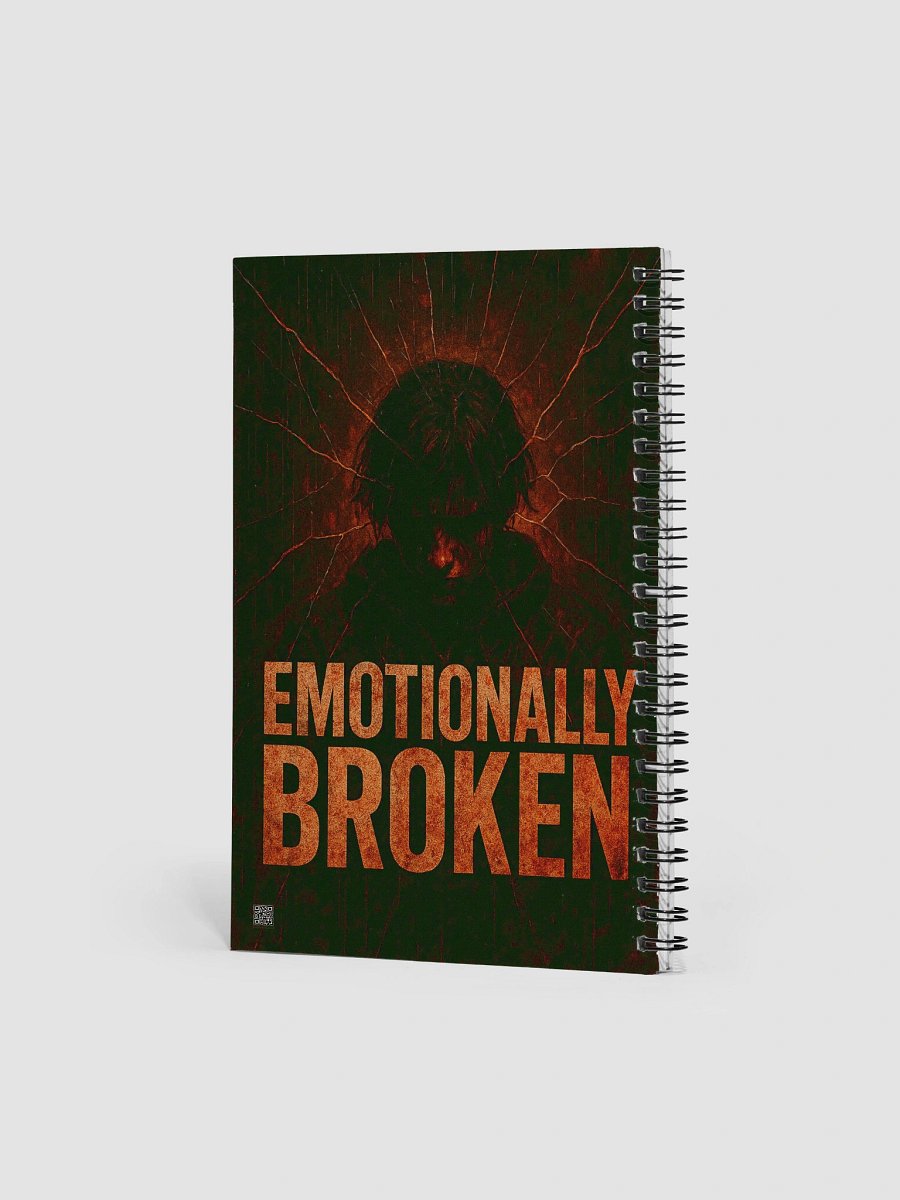 Emotionally Broken Spiral Notebook product image (2)