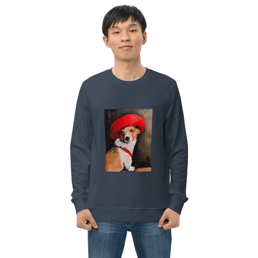 The Dog Poppy - dogPXL Artistic series Unisex Organic Sweatshirt product image (2)