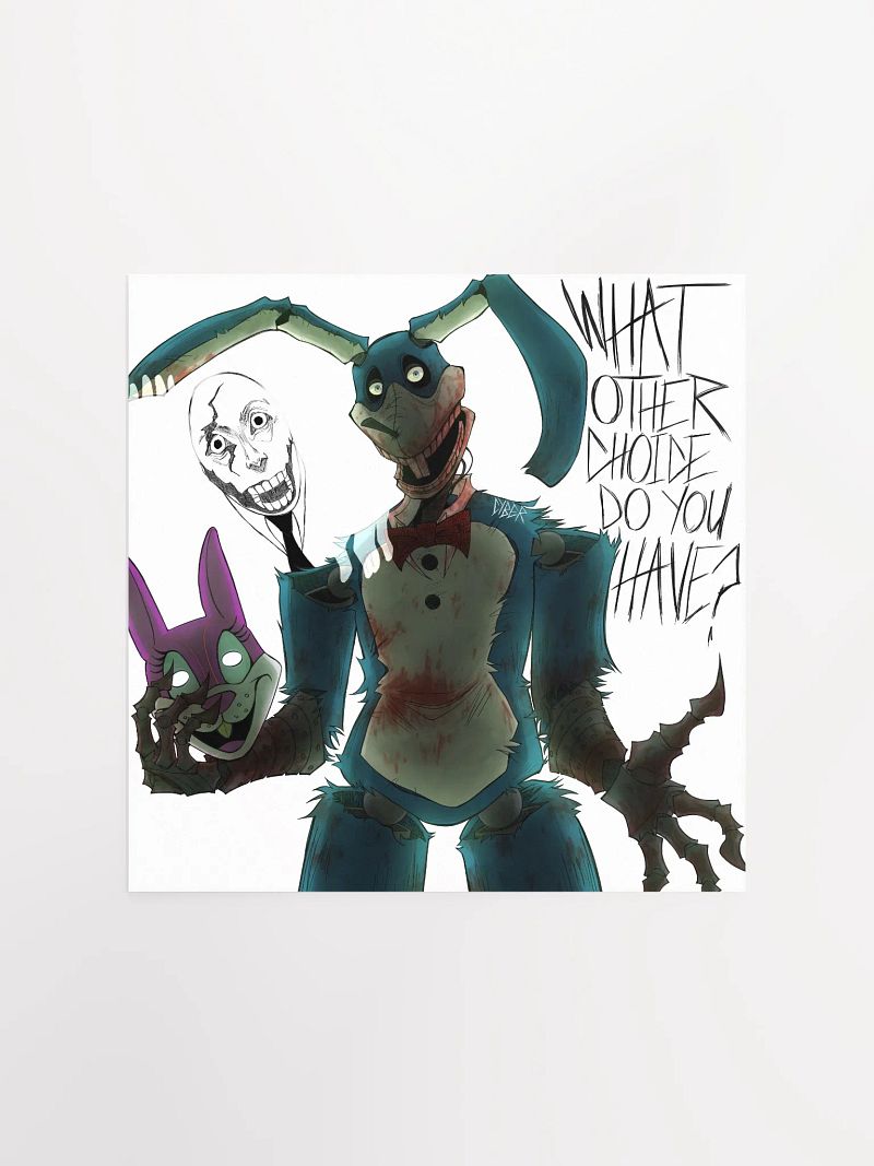 Bon The Walten Files 4 Art Print