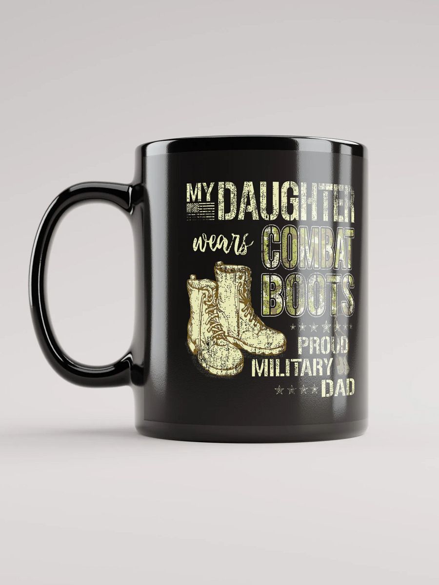 My Daughter Wears Combat Boots - Black Mug product image (2)
