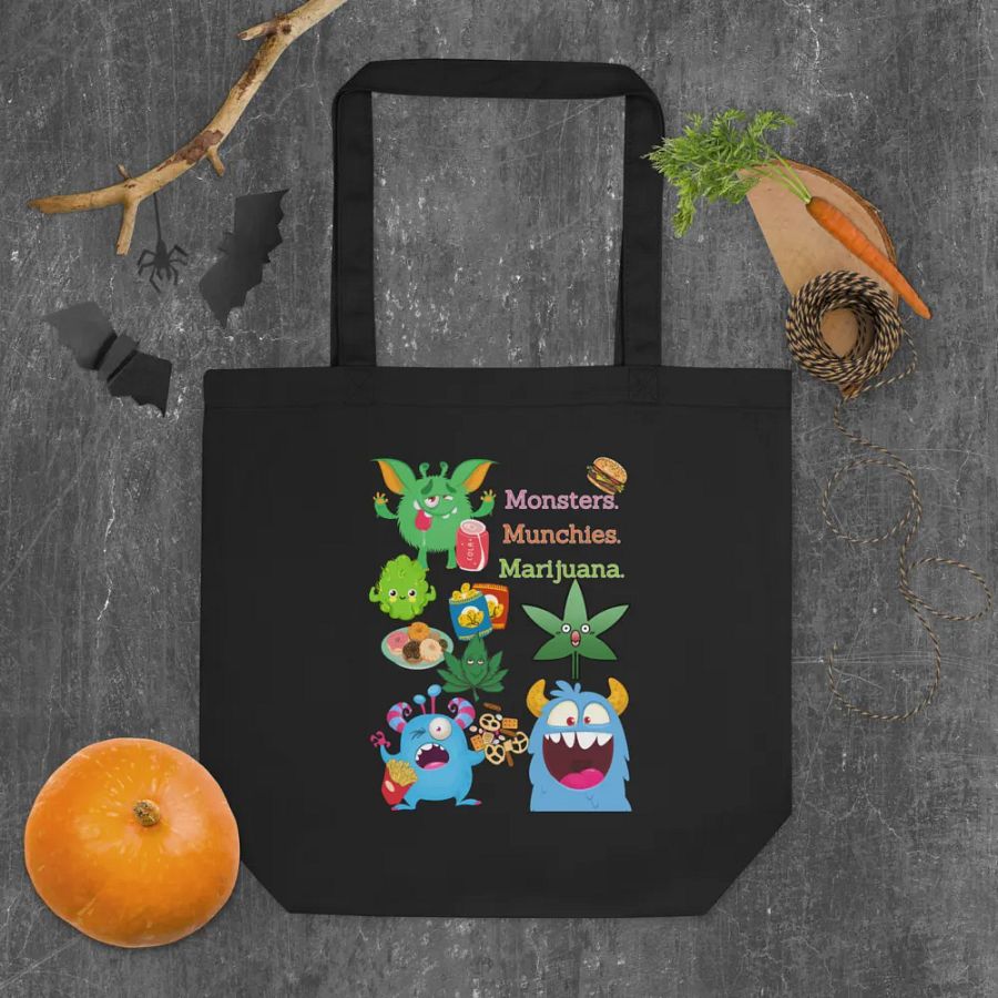 Whimsical Monsters & Munchies Tote Bag product image (5)
