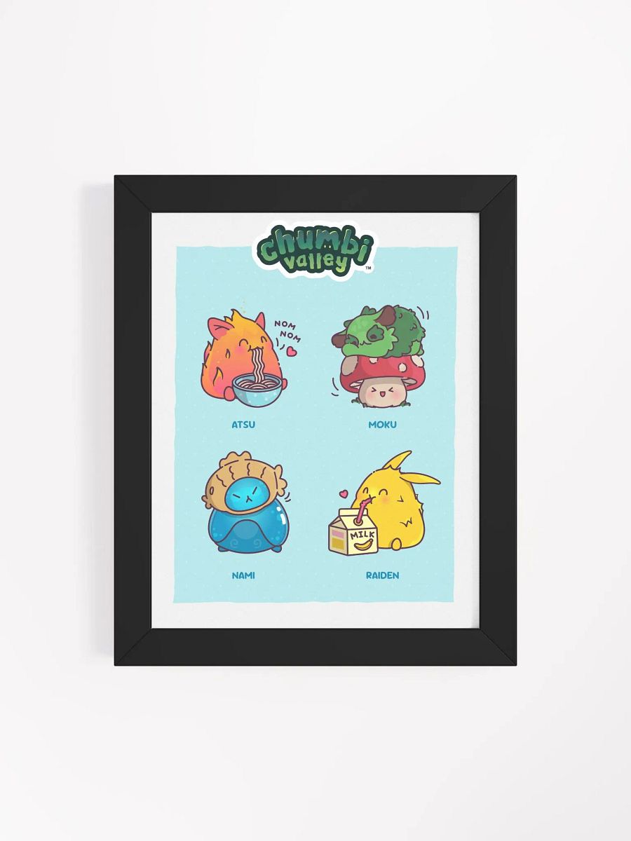 Chumbi Besties Framed Poster product image (4)