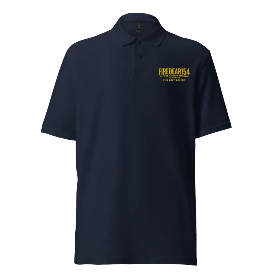 Fire Bear 154 Embroidered Polo Shirt product image (2)