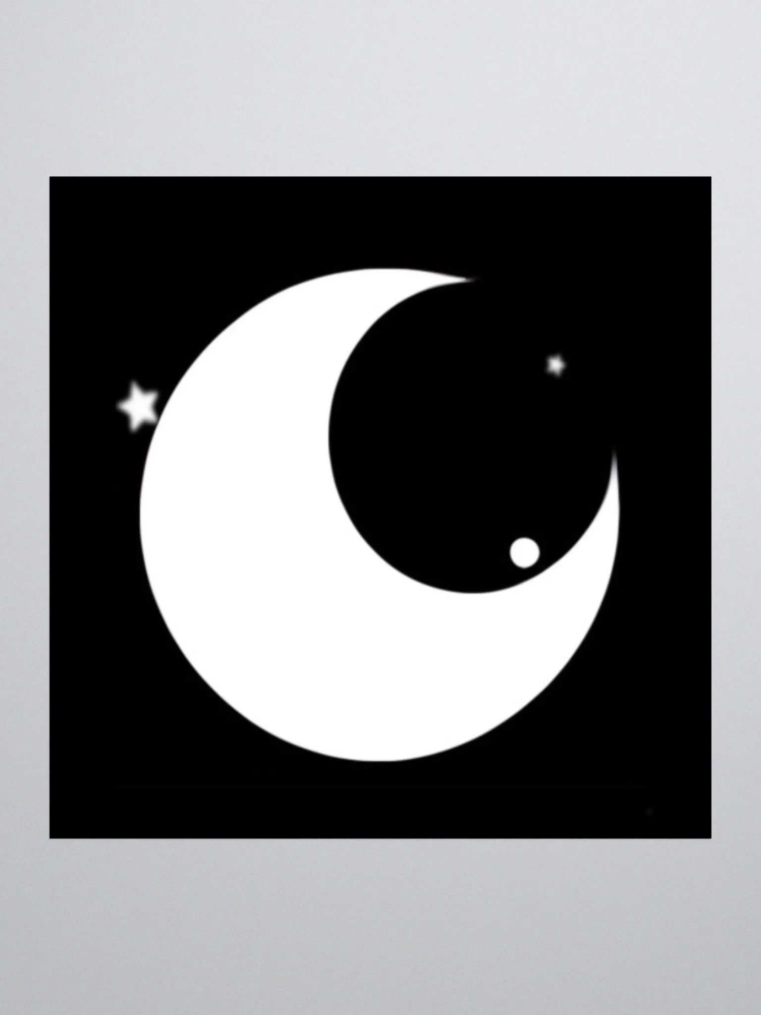 T.Playwright Moon Sticker(?) product image (1)