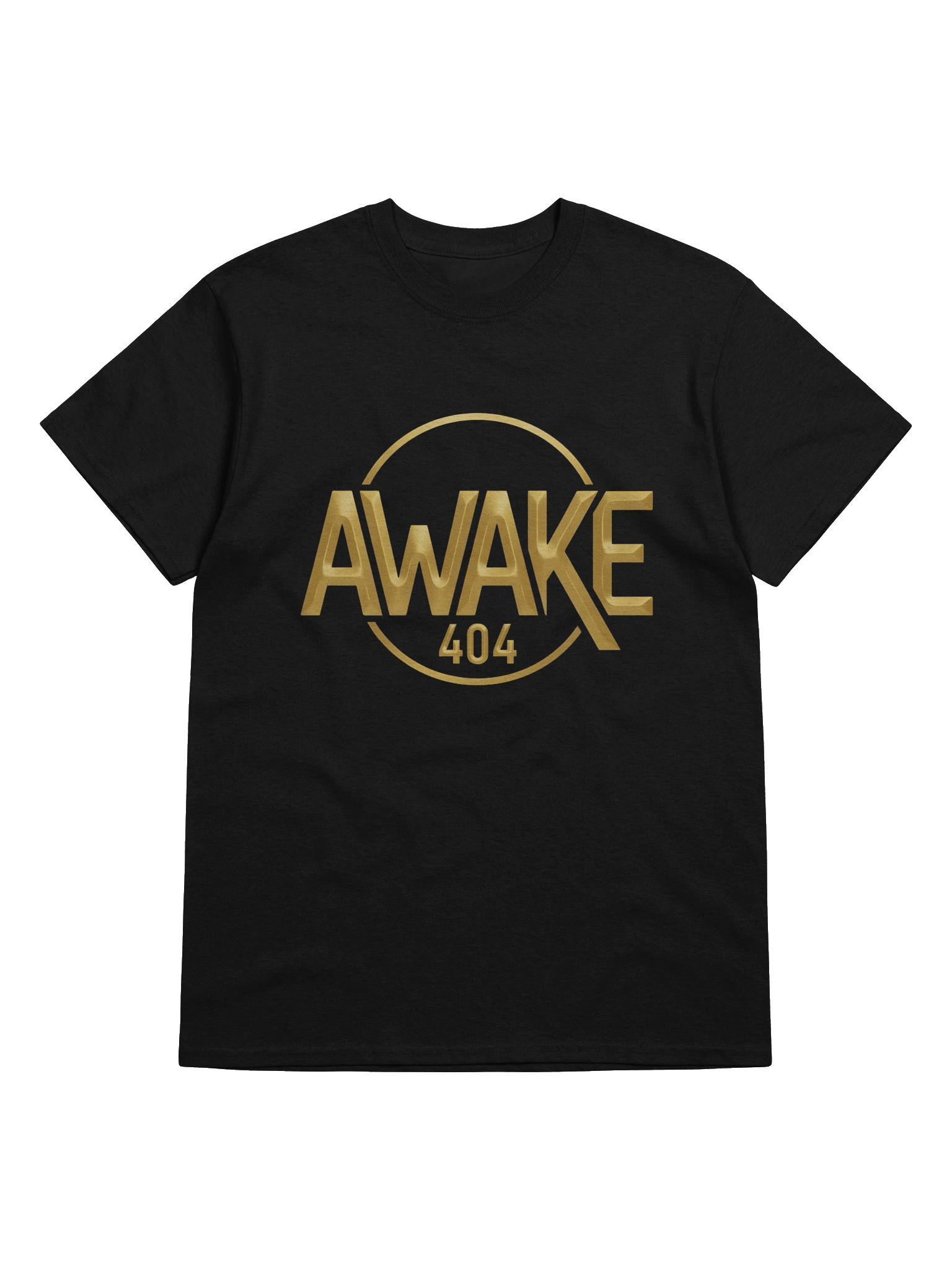 Awake 404 Gold Logo T-Shirt product image (5)