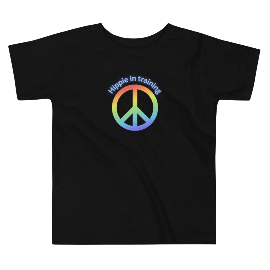 Rainbow Peace Toddler Tee product image (3)