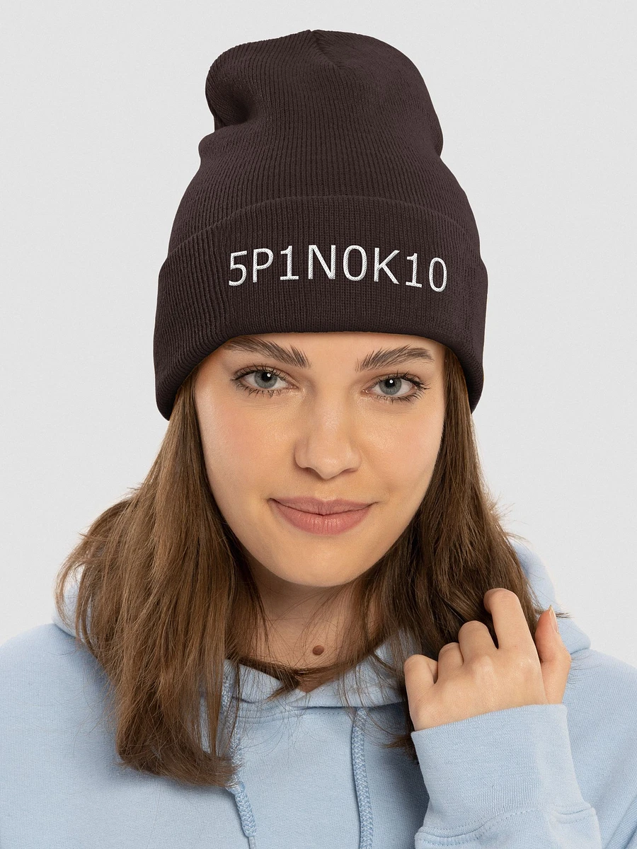 5P1N0K10 (SPINOKIO) Embroidered Cuffed Beanie product image (10)