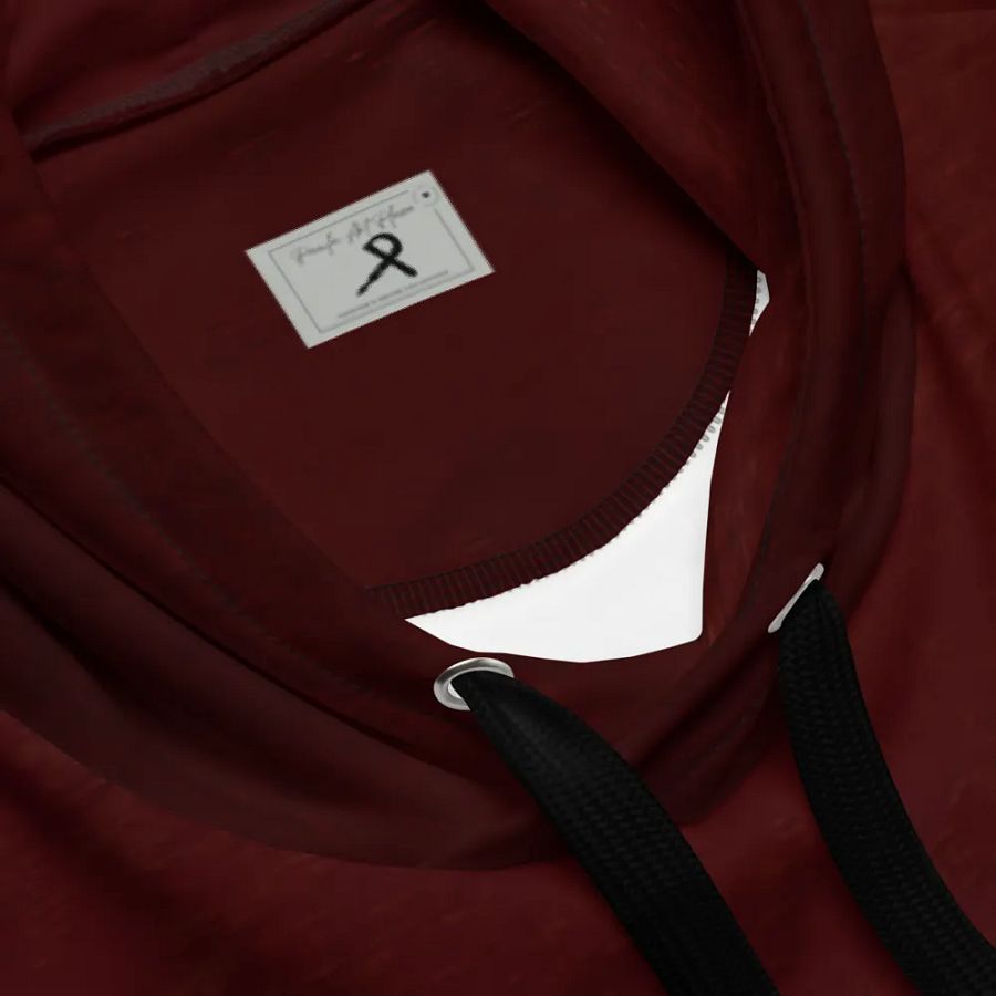 Crimson Red Wine Hoodie product image (5)