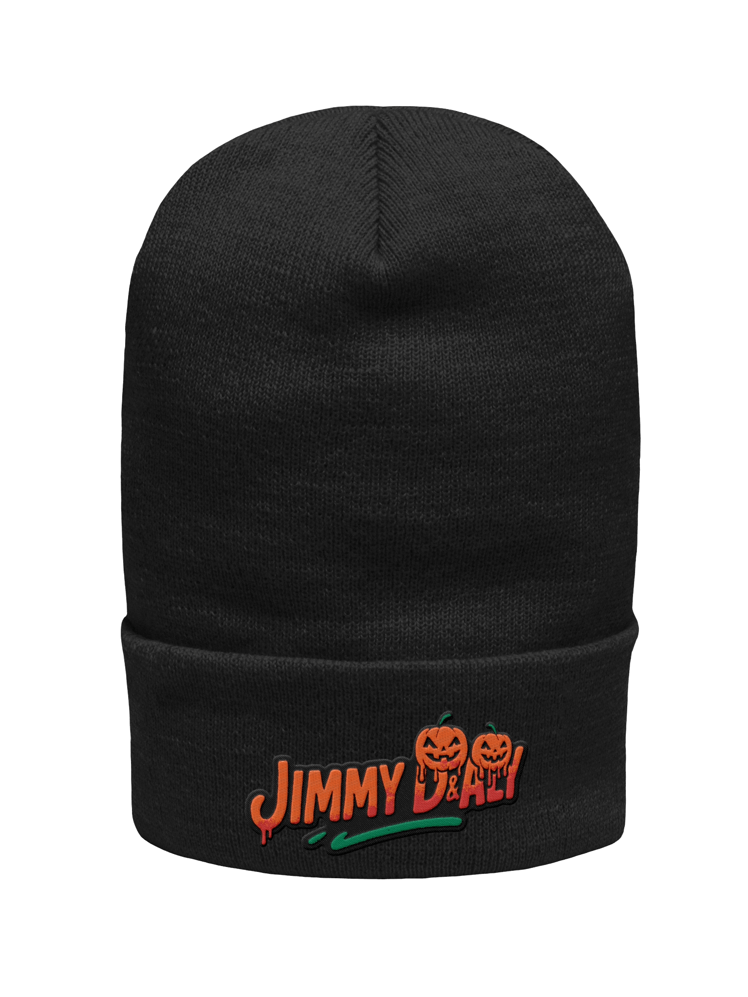 The Spooky Duo Pumpkin Beanie – Jimmy D & Aly Limited Edition product image (1)