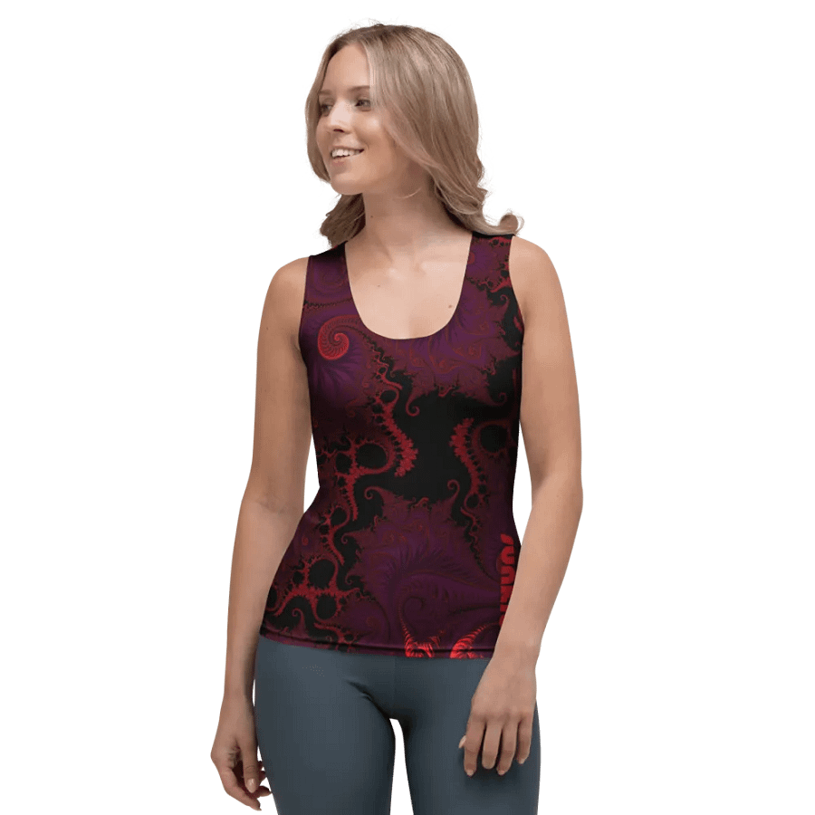 Fractal women's tank top - Mercurial Marrow product image (1)