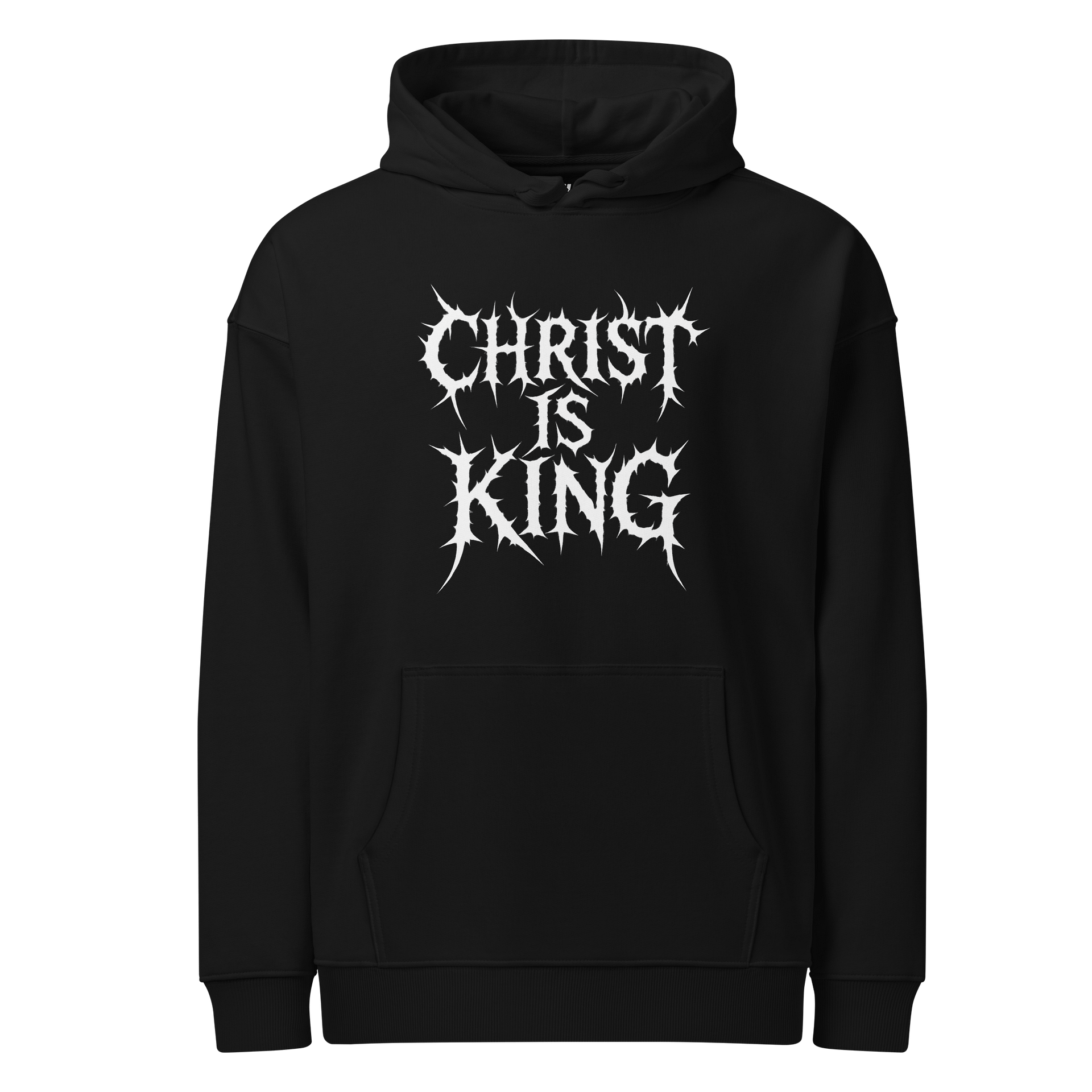 Christ Is King (Black Metal Font) product image (1)