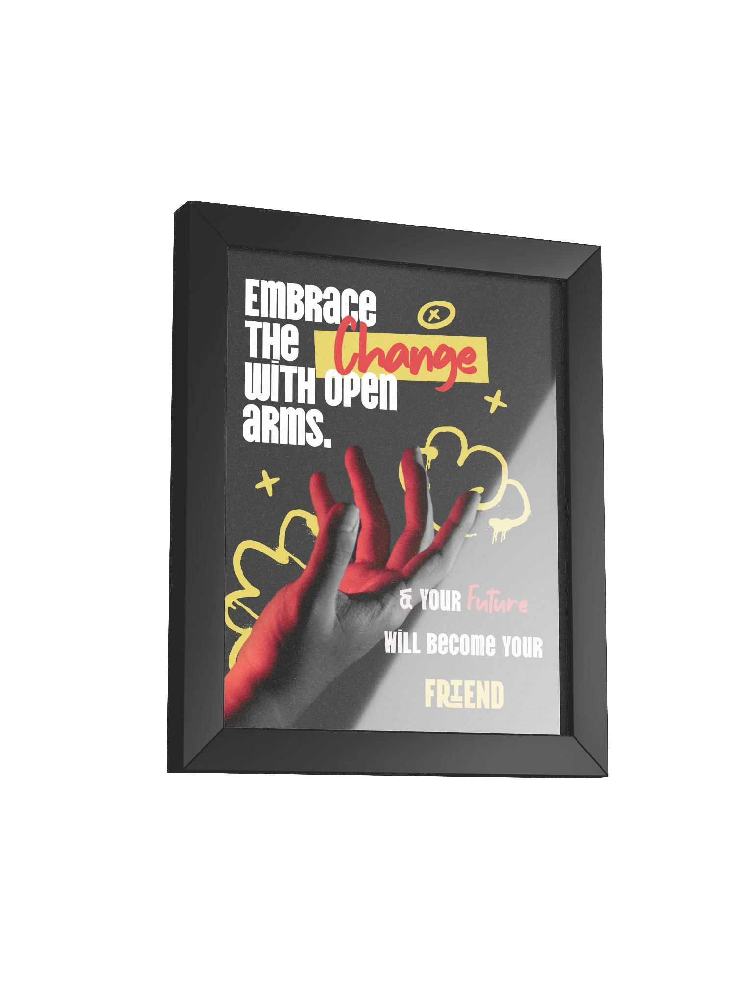 Embrace the Change Motivational Poster product image (6)