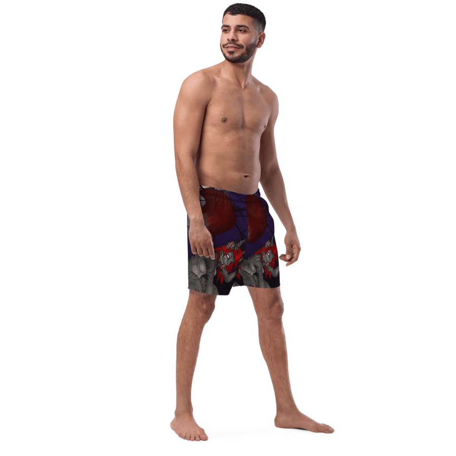 Demon's Moon All-Over Print Swim Trunks product image (5)