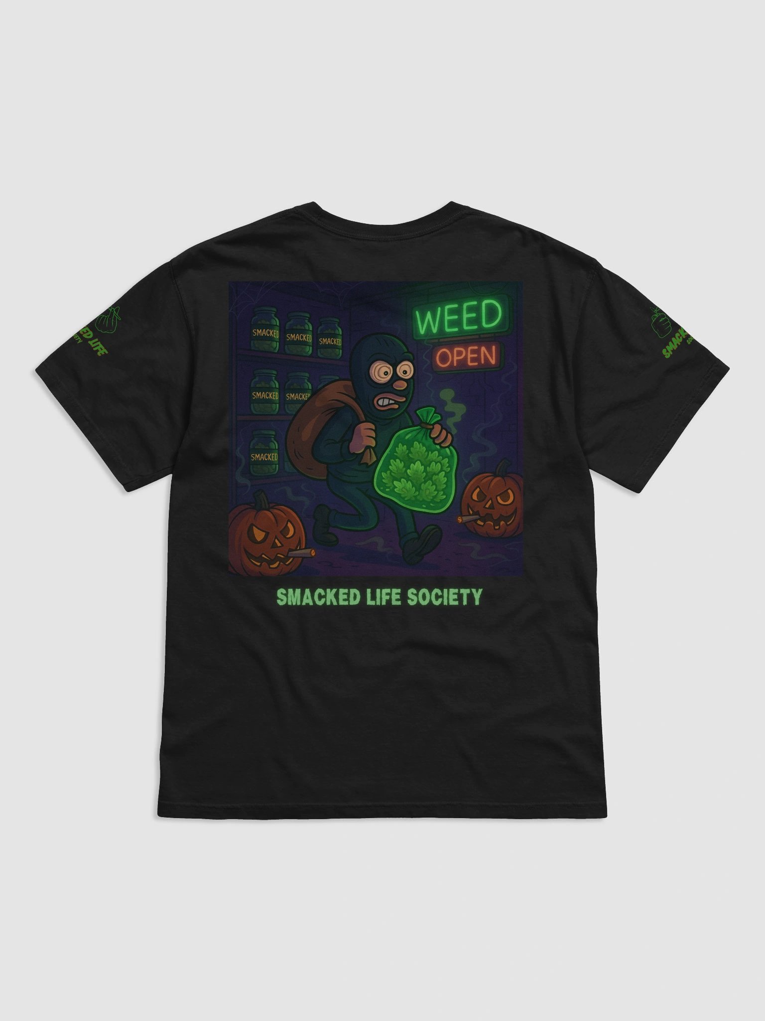 Don’t Get Caught Smacked – Halloween Edition Tee product image (2)