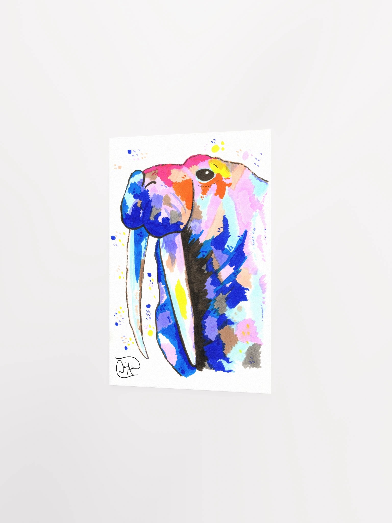 Walrus Watercolour Print product image (2)