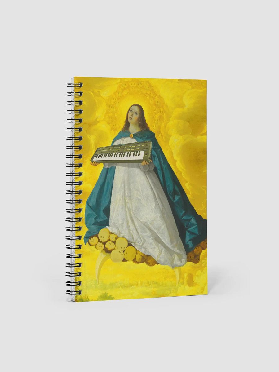 Immaculate cz-101 conception by Frank Fonik, EDM Techno Casio cz-101, Spiral Notebook product image (5)