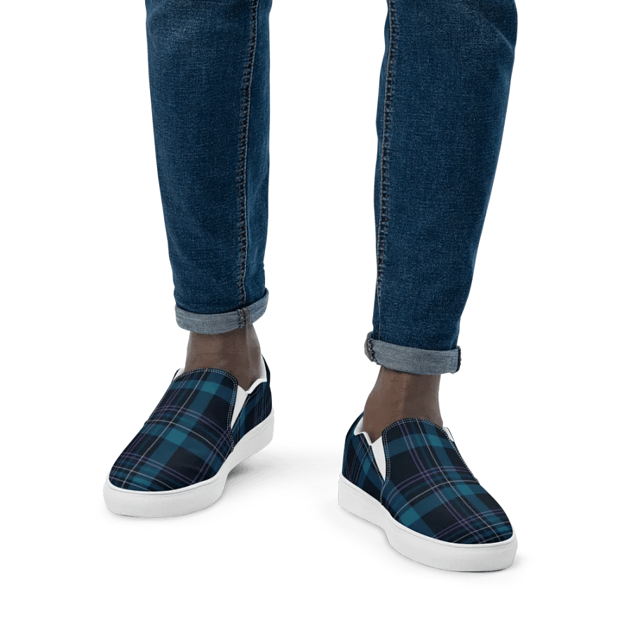 Highland Dream Men's Tartan Slip-Ons product image (6)