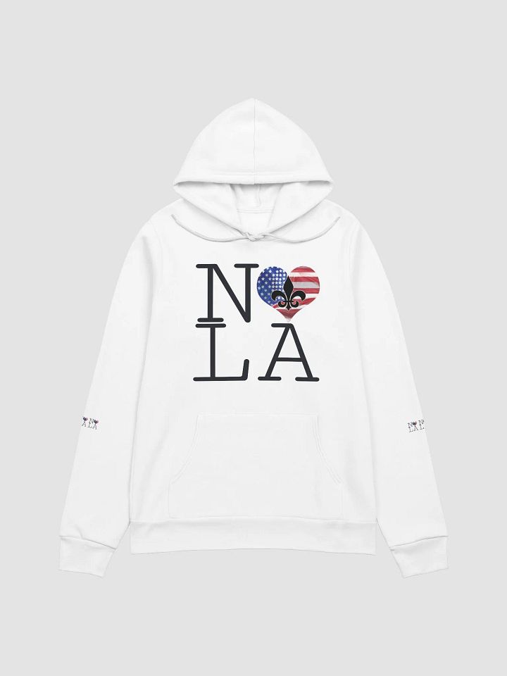 I LOVE NOLA **SUPERSOFT BIGSHOT HOODIE** (USA HEART LEGACY SLEEVES) product image (2)