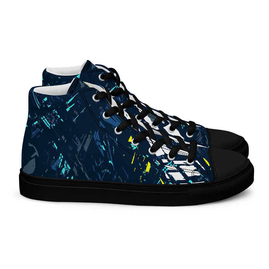Waterblue | Men's High Top Sneaker product image (3)