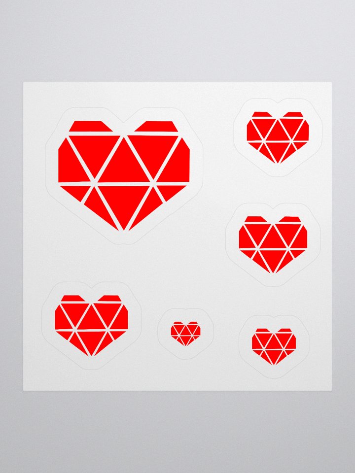 koolHEART Stickers product image (1)