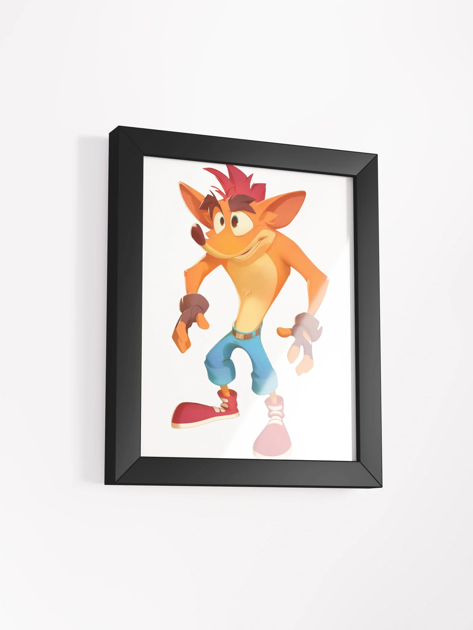 Crash Bandicoot Framed High-Quality Matte Poster product image (28)