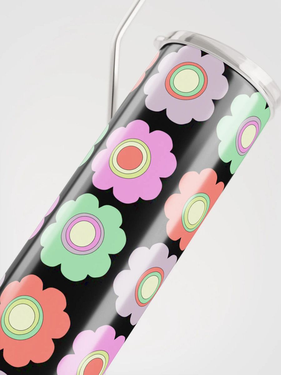 20 oz Stainless Steel Thermos cup, leak proof cup lid, Blossom Delight Tumbler Mug Flasks product image (4)