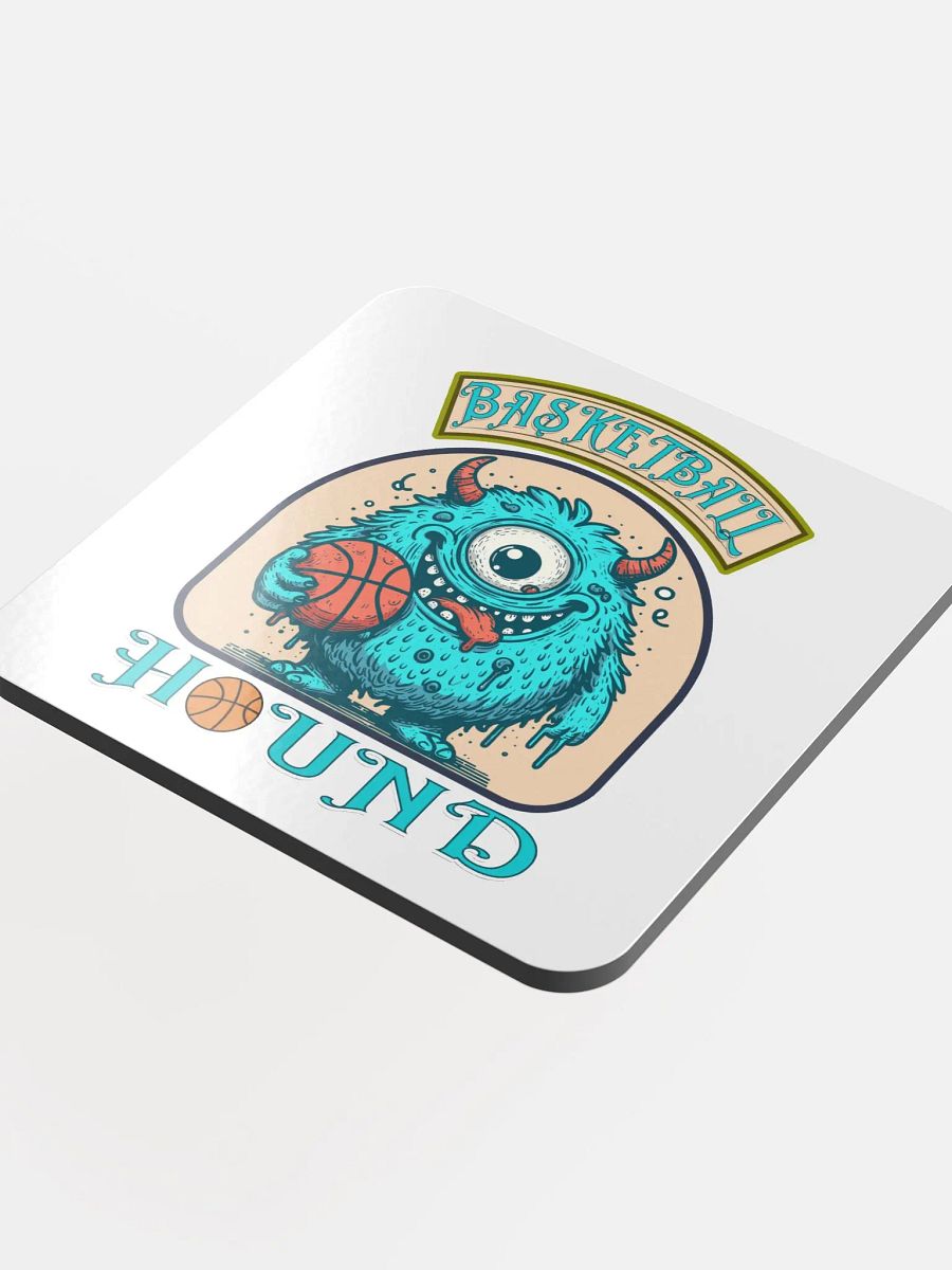 Basketball Hound Whimsical Cork Coaster product image (4)