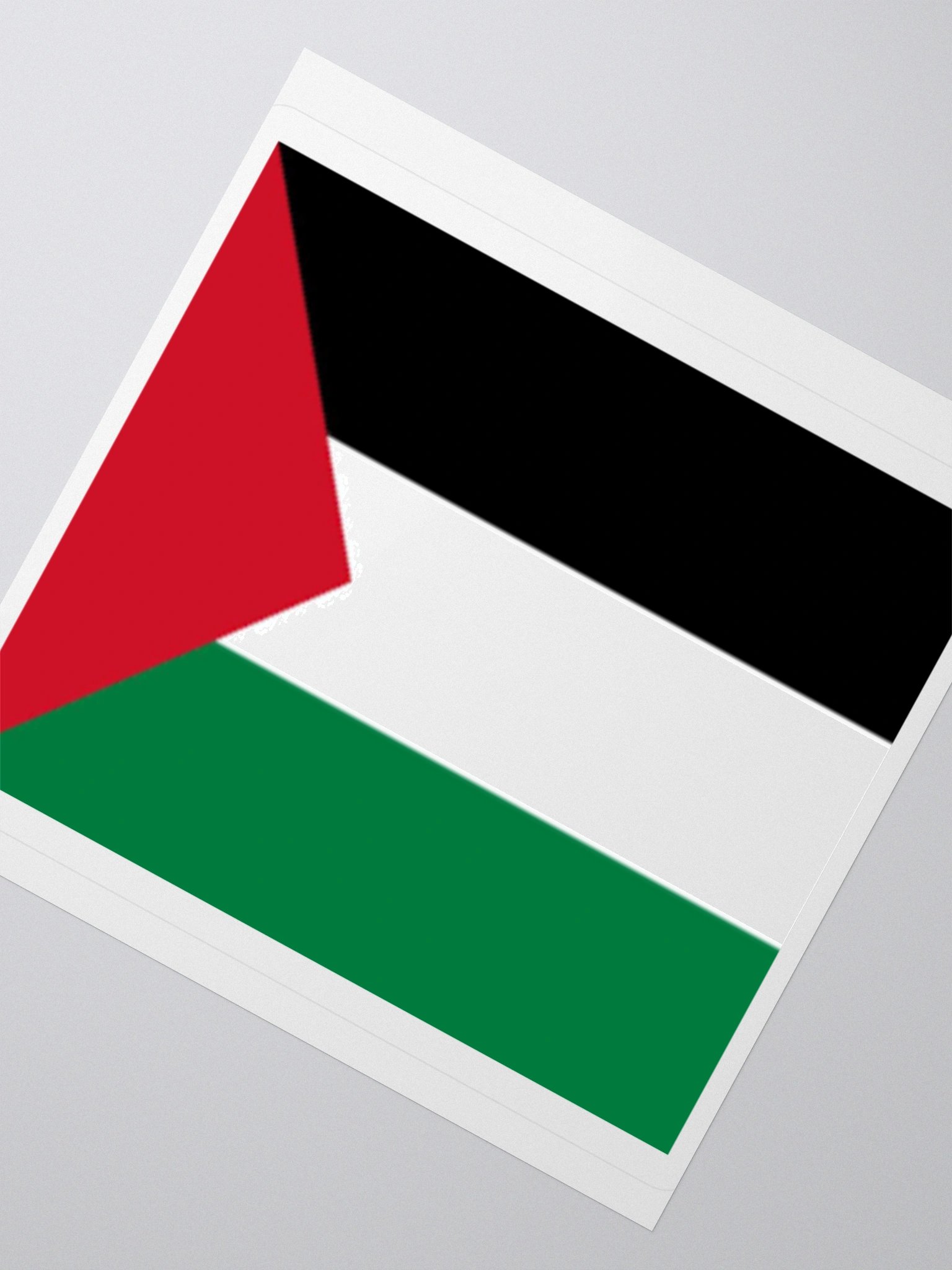 Exclusive Palestinian Flag Kiss-Cut Stickers - High-Quality Vinyl, Multiple Sizes product image (6)