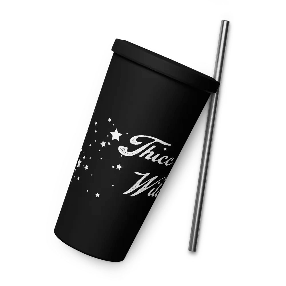 Thicc Thighs Witch Vibes Stainless Tumbler product image (11)