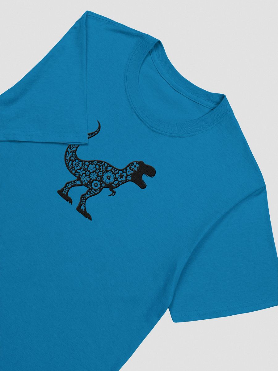 Floral Embroidered T-Rex T-Shirt product image (20)