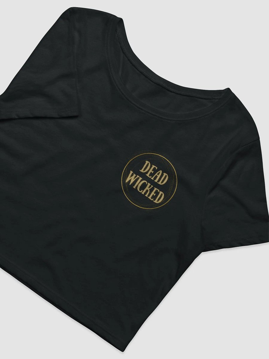 Dead Wicked Kawaii Bat Cat cropped T product image (3)