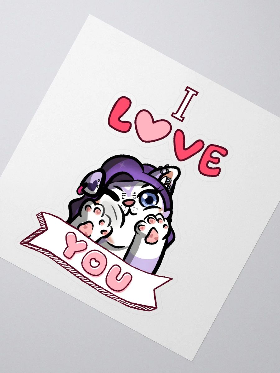 I love you sticker product image (5)