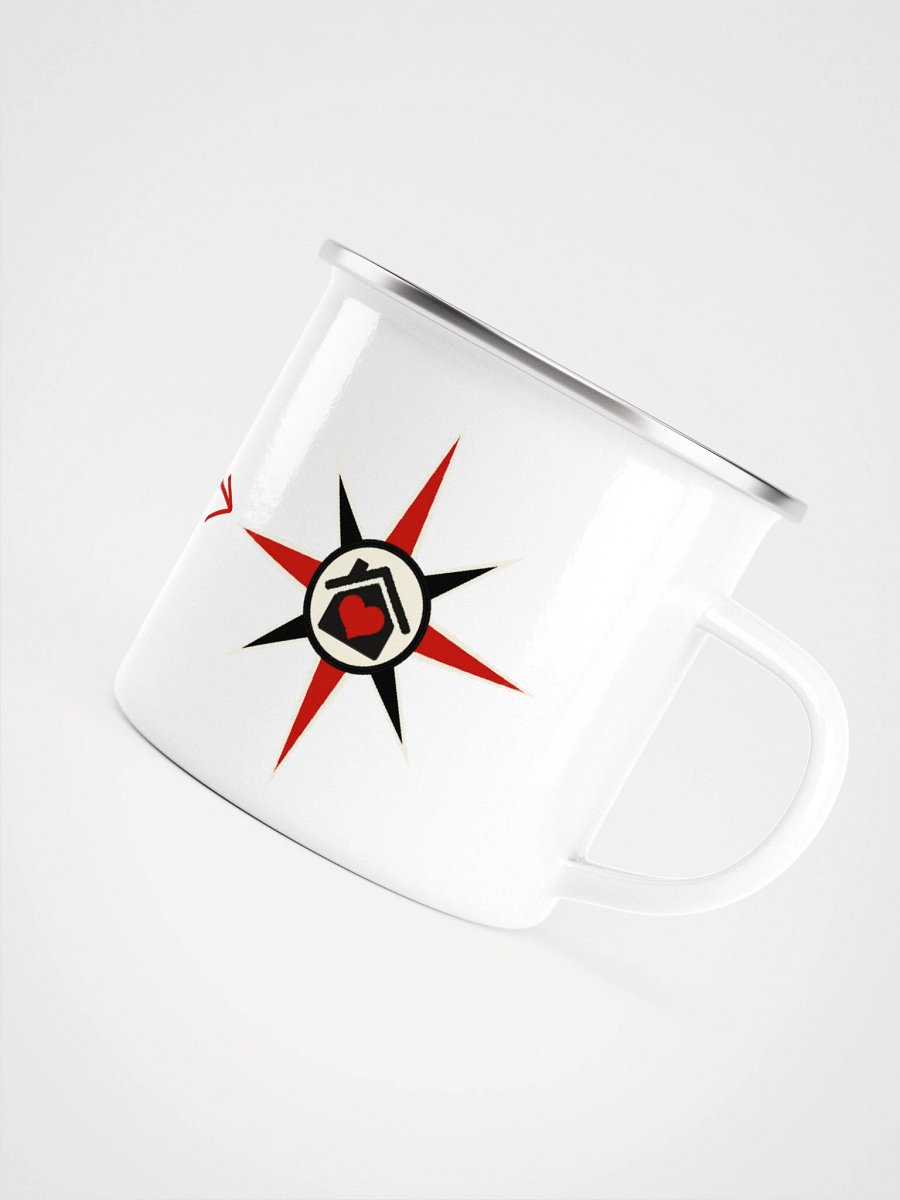 No Matter Where I Go I Always Come Home To You Enamel Camp Mug product image (5)