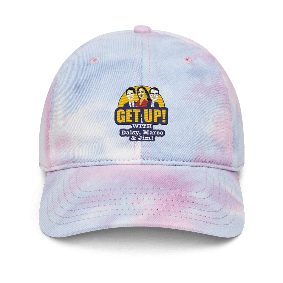Get Up! With Daisy, Marco & Jim Tie-Dye Trio Dad Hat product image (6)