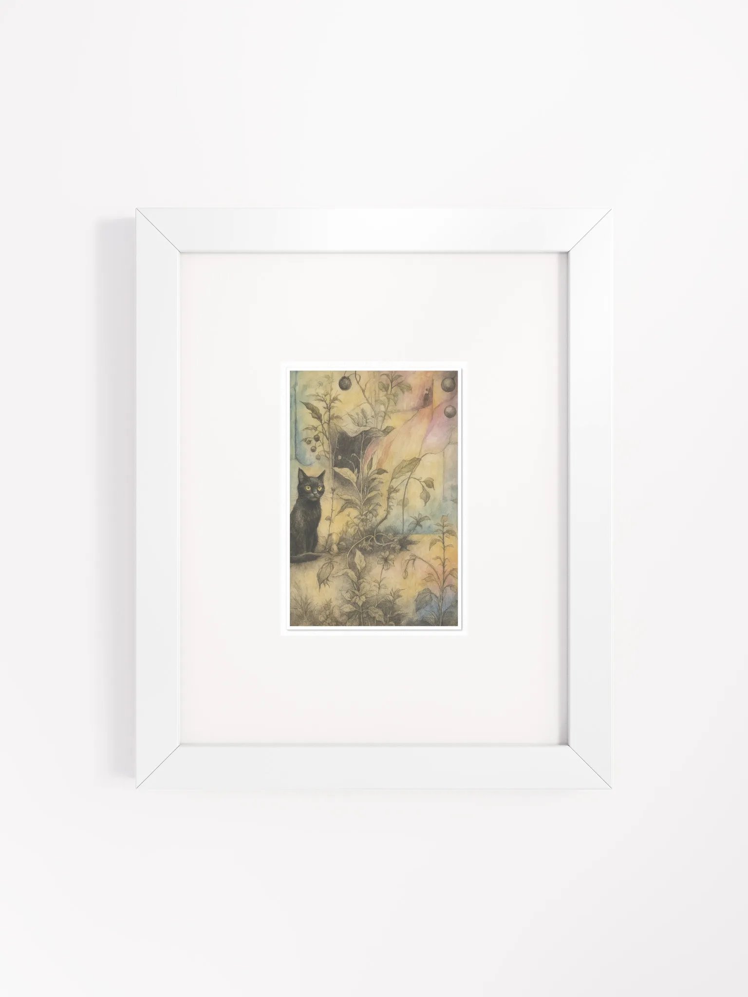 The Secret Garden Sketchbook Artprint Framed product image (4)