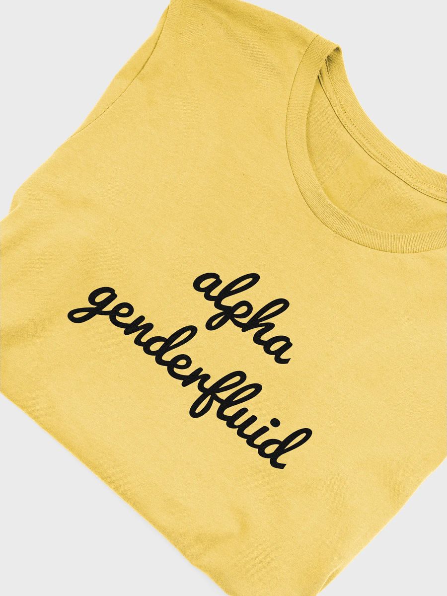 alpha genderfluid t-shirt product image (5)