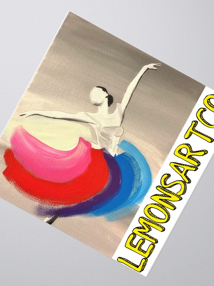 Ballerina's Color Dance Stickers product image (2)